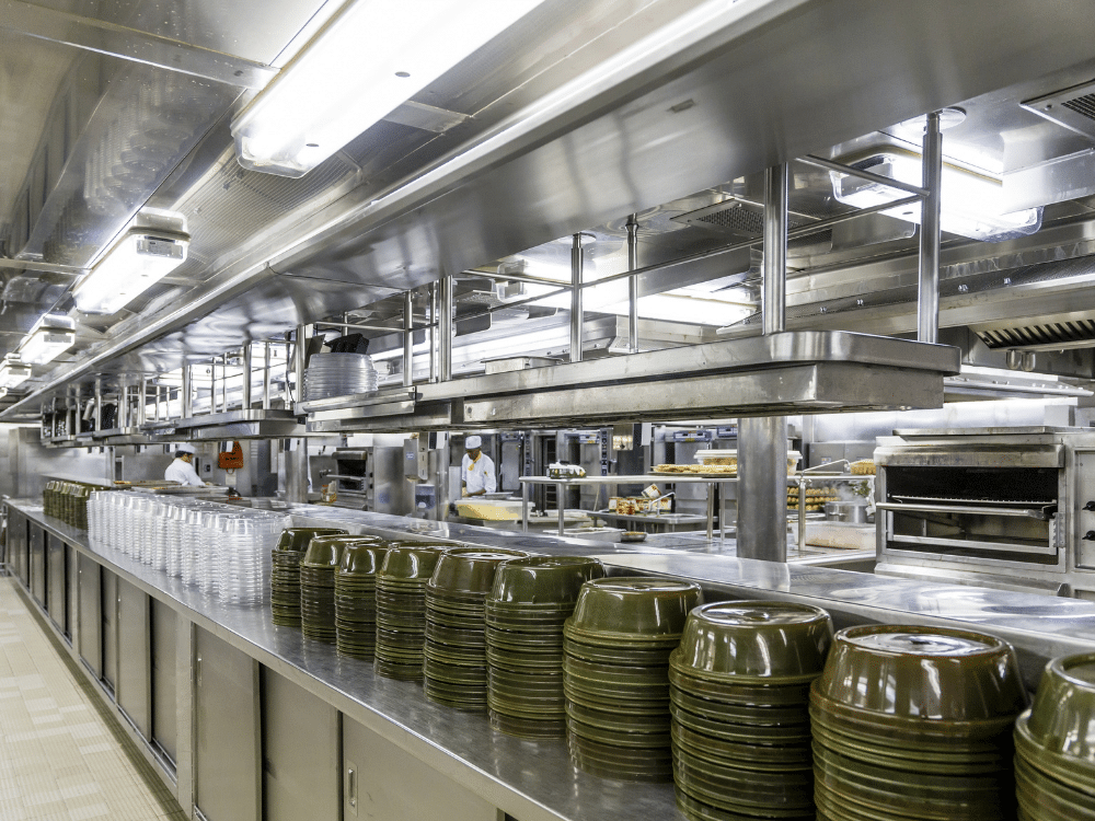 commercial kitchen