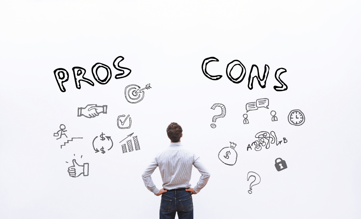 pros vs cons chart